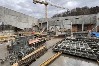 Budowa kompleksu basenów w Przemyślu. Jak wyglądają prace? 
