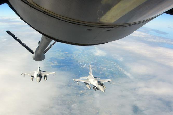 NATO, śmigłowce, samoloty, F16