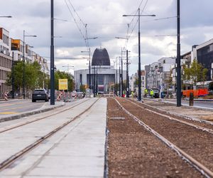 Budowa tramwaju do Wilanowa na kilka tygodni przed otwarciem