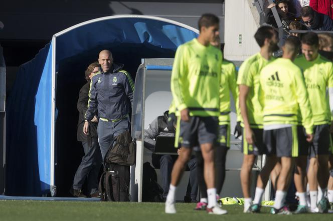 Zinedine Zidane - pierwszy trening w roli trenera Realu Madryt