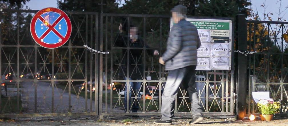 Ludzie włamują się na cmentarze 