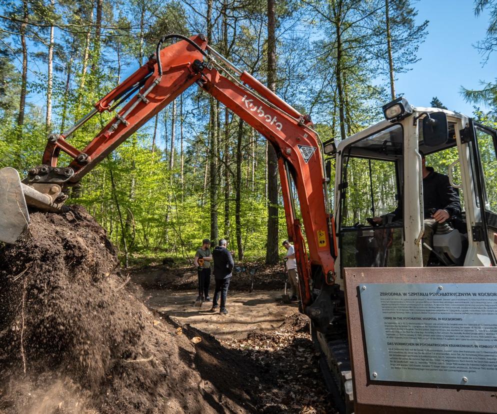 W Lesie Szpęgawskim odnaleziono zbiorową mogiłę. Dokonano tam masowych zbrodni niemieckich z II wojny światowej