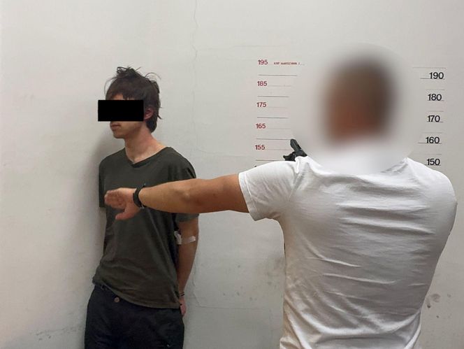22-letni Mieszko R. - materiały policji