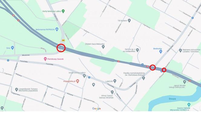 Protest rolników 20 marca w Toruniu i okolicach: Zobacz mapy z utrudnieniami
