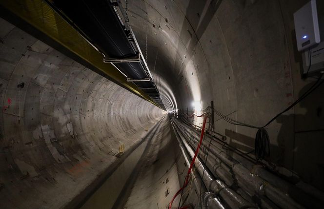 Budowa tunelu w Łodzi - przystanek Polesie