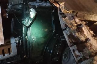 Magazyn w pow. zamojskim zapłonął od uderzenia pioruna