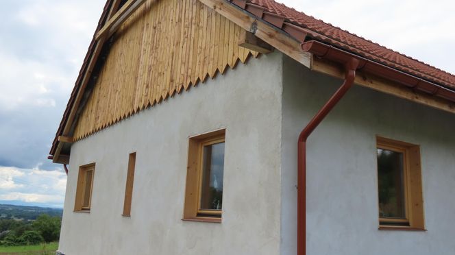 Dom z konopi pod Krakowem