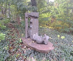 Ogród za kościołem św. Józefa w Krakowie