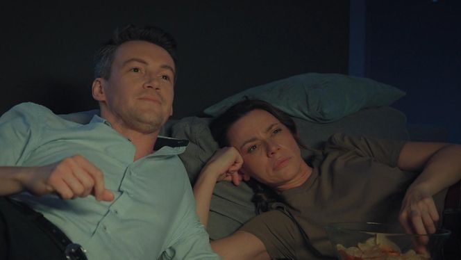 M jak miłość odc. 1874. Martyna (Magdalena Turczeniewicz), Jakub Karski (Krzysztof Kwiatkowski)