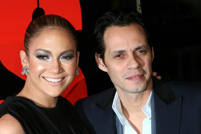 Jennifer Lopez i Marc Anthony w 2008 roku