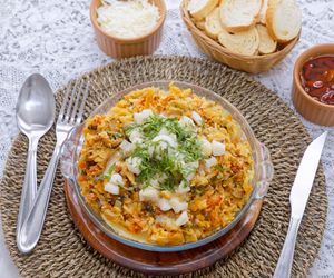 Dorsz po portugalsku. Bacalhau à Brás zachwyca pod każdym względem