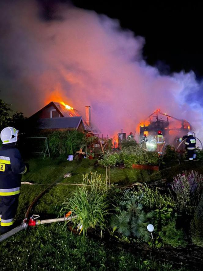Miodówko. W pożarze domku letniskowego zginęły dwie kobiety