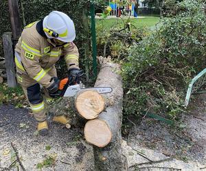 Gwałtowne burze przeszły nad Podkarpaciem 