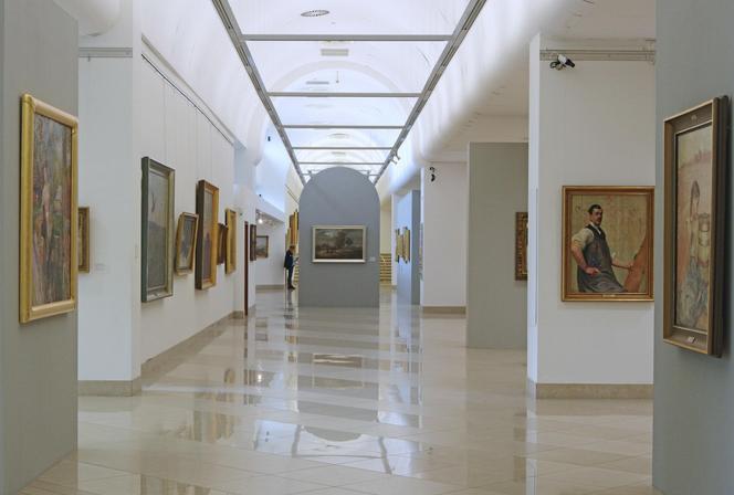 Wnętrze Muzeum Narodowego w Poznaniu 