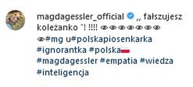 Magda Gessler uderza w Edytę Górniak