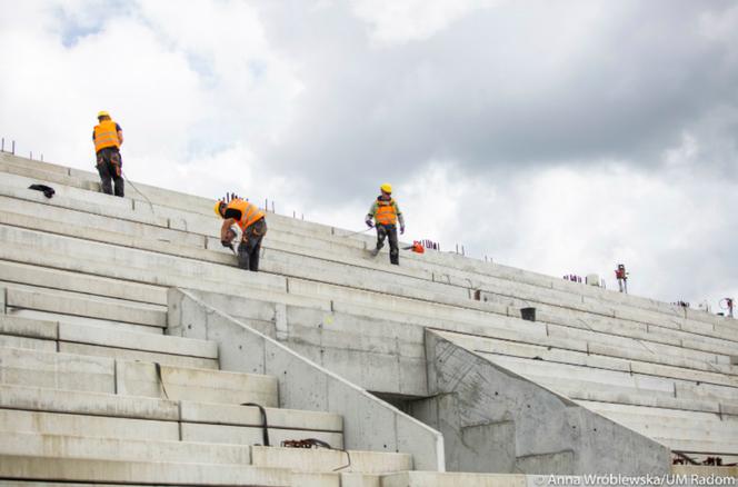 Jak postępują prace przy budowie Radomskiego Centrum Sportu? Zapadły ważne decyzje