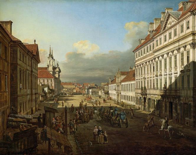 Canaletto, Ulica Długa (1777)