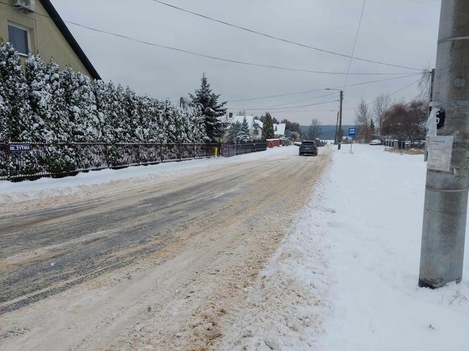 Starachowice zasypane śniegiem