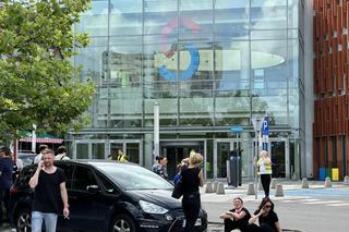 Ewakuacja Silesia City Center w Katowicach