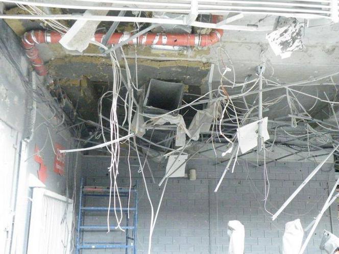 Zniszczona Donbas Arena