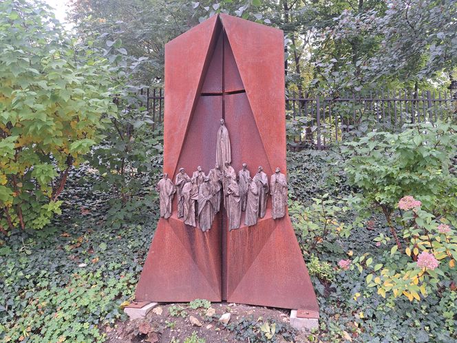 Ogród za kościołem św. Józefa w Krakowie