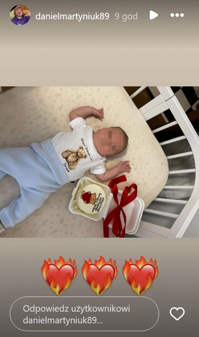 Florian Martyniuk, syn Daniela