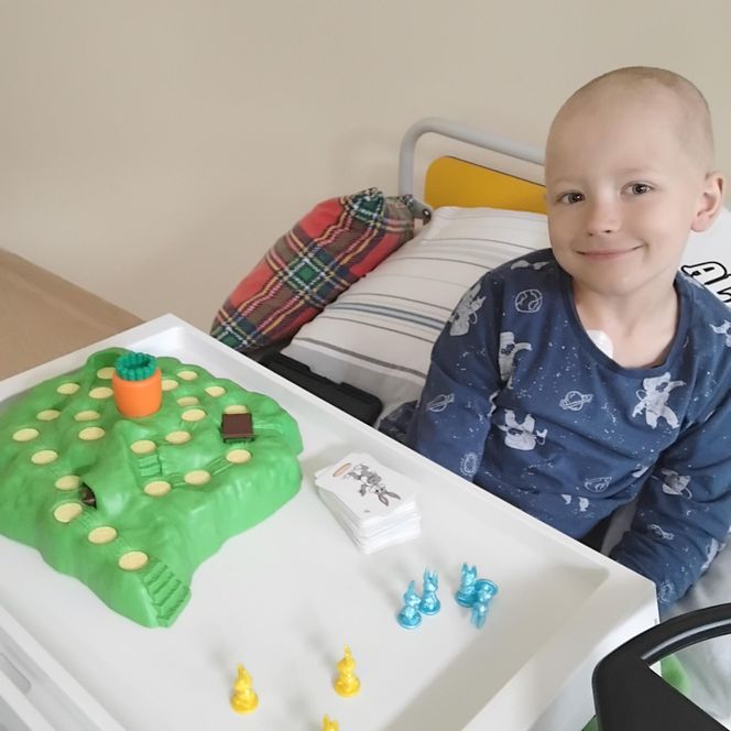 Alek Kleszer walczy z neuroblastomą