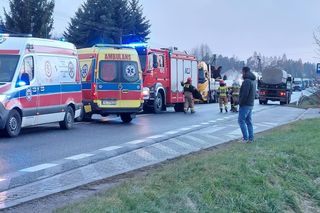 Śmiertelny wypadek w Parszowie. Nie żyje nastolatka potrącona przez ciężarówkę