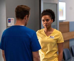 Na dobre i na złe odc. 963. Michał (Mateusz Janicki), Maria Malewicz (Sylwia Achu)