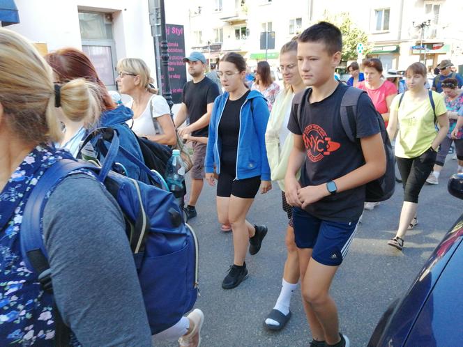 Pielgrzymi z Siedlec wyruszyli w drogą na Jansą Górę