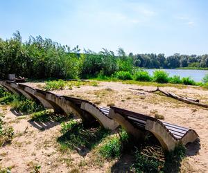 Plaża przy Moście Północnym