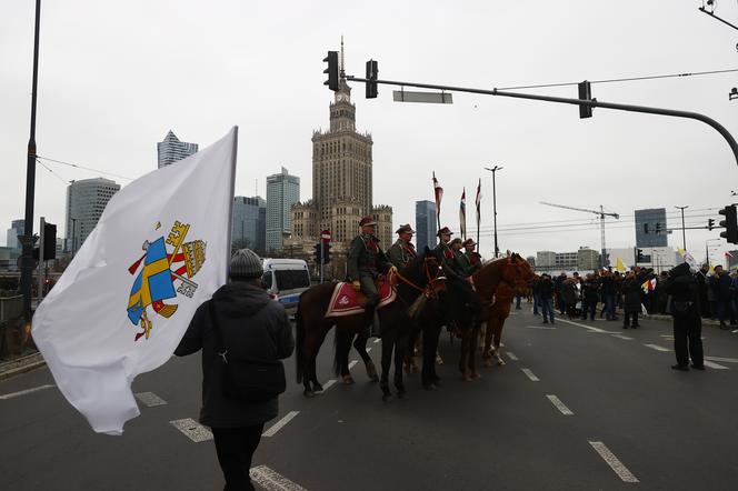 Narodowy Marsz Papieski w Warszawie