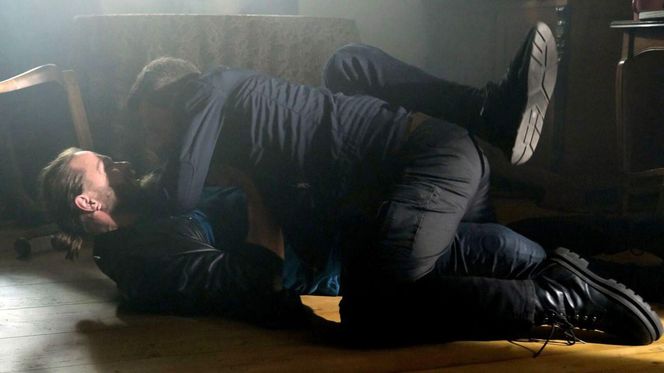 M jak miłość odc. 1844. gangster Robert (Kamil Drężek), Jakub Karski (Krzysztof Kwiatkowski)