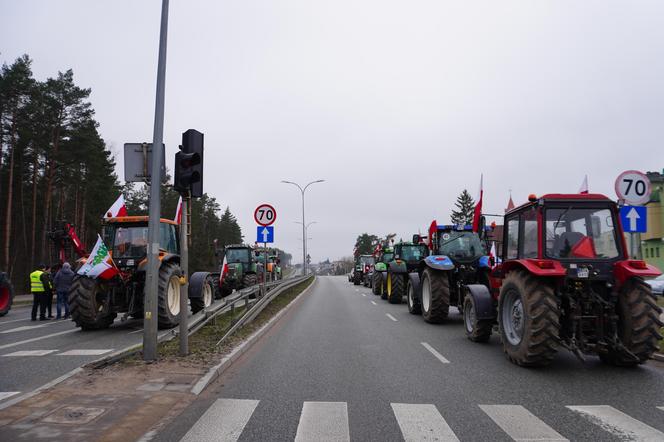 Protest rolników wokół Białegostoku - 20 marca 2024