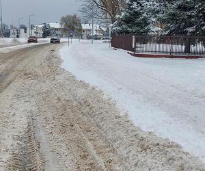 Starachowice zasypane śniegiem