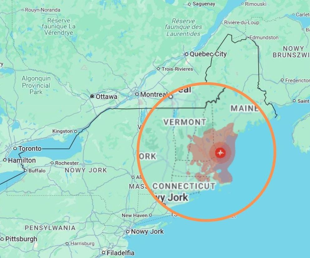 Trzęsienie ziemi w USA nawiedziło część Nowej Anglii. Eksperci: To może być zapowiedź większych wstrząsów