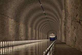 Wizualizacja tunelu dla statków w Norwegii