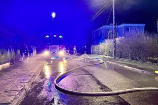 Tragiczny pożar domu jednorodzinnego