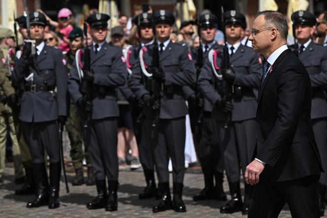 Uroczyste obchody Dnia Flagi w Warszawie