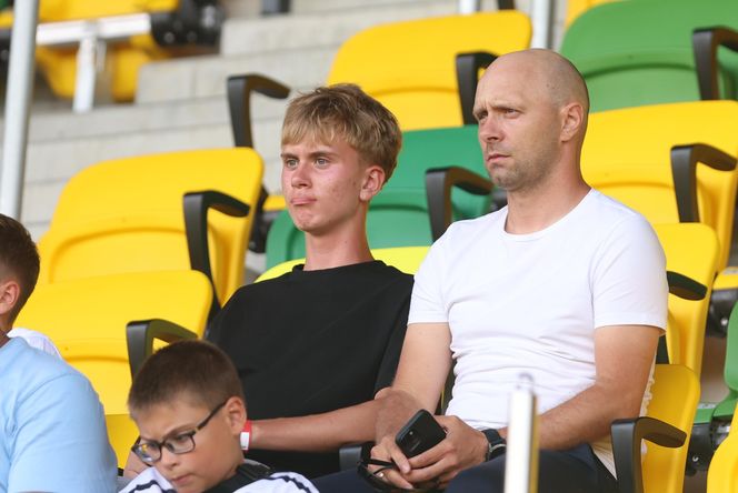 Kibice na meczu GKS Katowice - Arka Gdynia