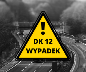 Utrudnienia na dk nr 12 w Dorohuczy. Czołowe zderzenie busa i ciężarówki