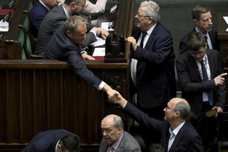 Dawno niewidziany Włodzimierz Czarzasty w Sejmie 