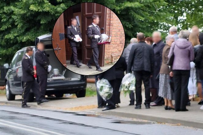 Pogrzeb Grzegorza G., który zginął w Nowem