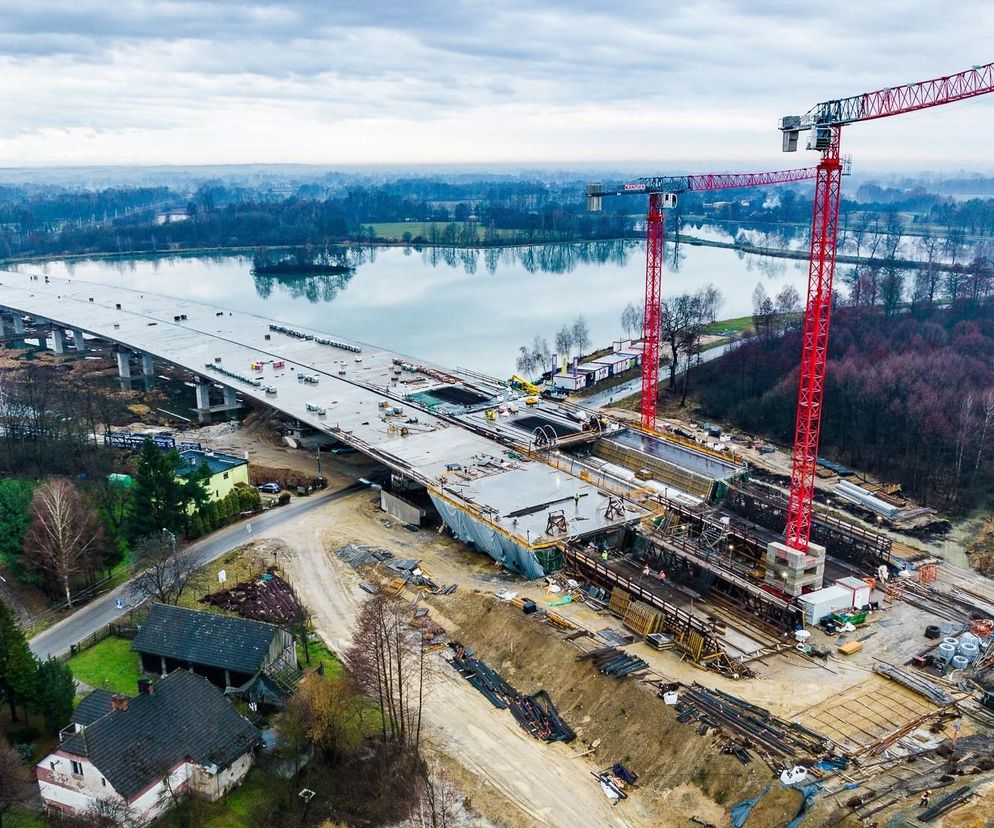 Budowa S1 Oświęcim - Dankowice Luty 2024