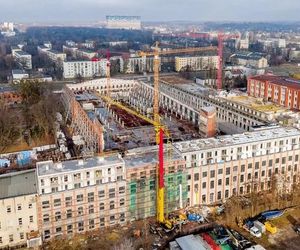 Trwają prace na terenie Widzewskiej Manufaktury WIMY