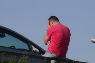 A2 pieszy potrącony na autostradzie