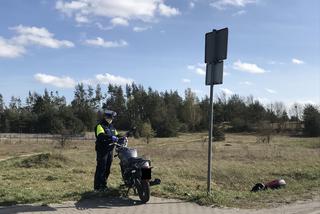 Motocyklista o włos od ŚMIERCI. Koszmarna sytuacja na drodze! 