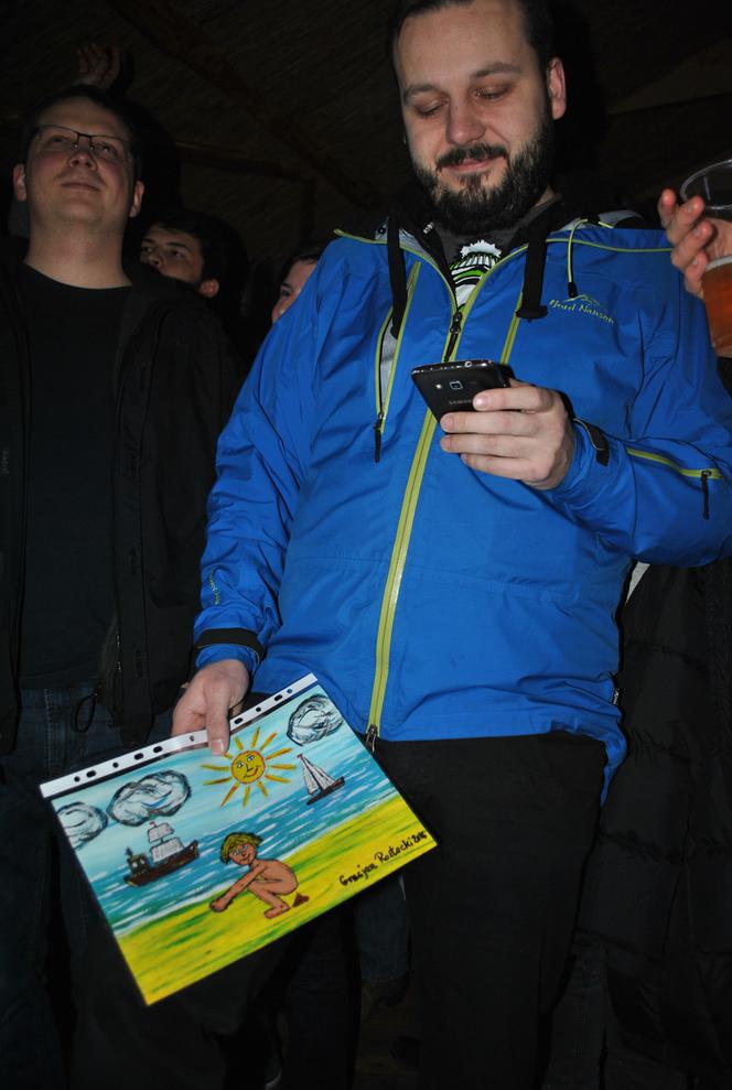 17 stycznia, Klub Paszcza Lwa. Gracjan Roztocki w Gdańsku