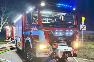 Tragiczny pożar budynku wielorodzinnego. Nie żyje jedna osoba, dwie są poparzone