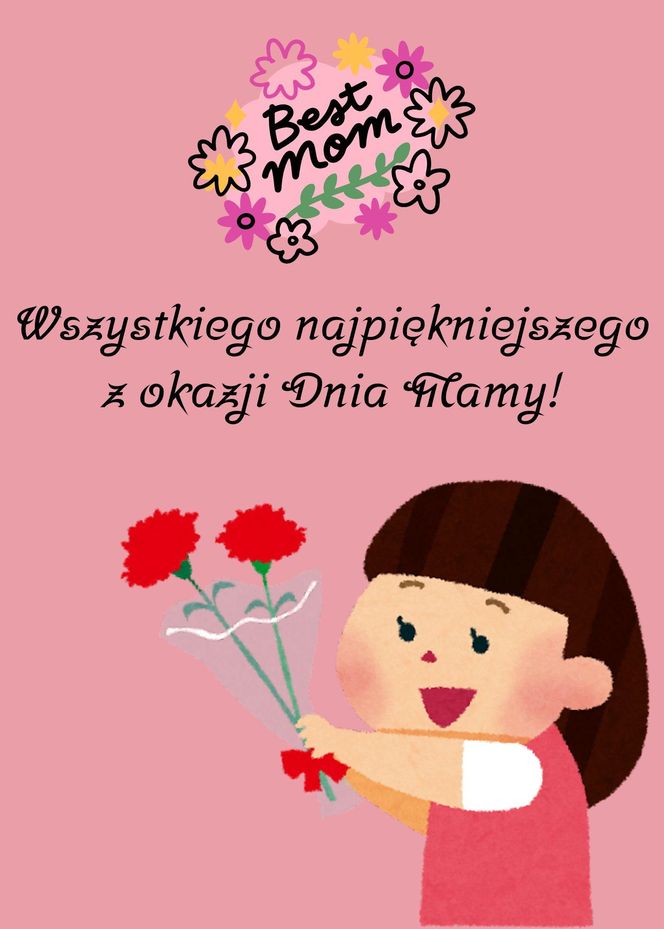 Kartka na Dzień Matki 